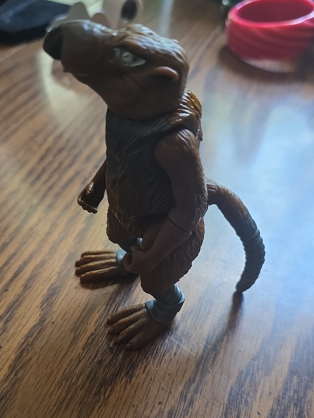 Vintage TMNT Splinter Rat Action Figure